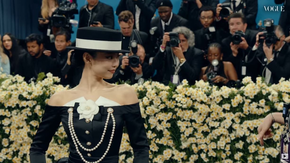 JENNIE en la MET GALA 2025