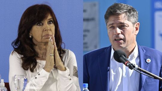 Cristina Kirchner y Axel Kicillof