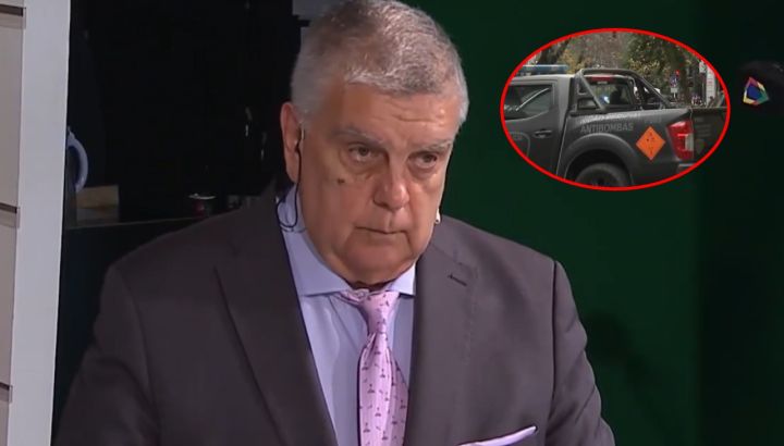Luis Ventura reveló que hubo una amenaza de bomba en APTRA: "Los vecinos encontraron las granadas"