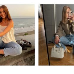 Cómo elegir los jeans si eres bajita PC Alba Pombo Instagram