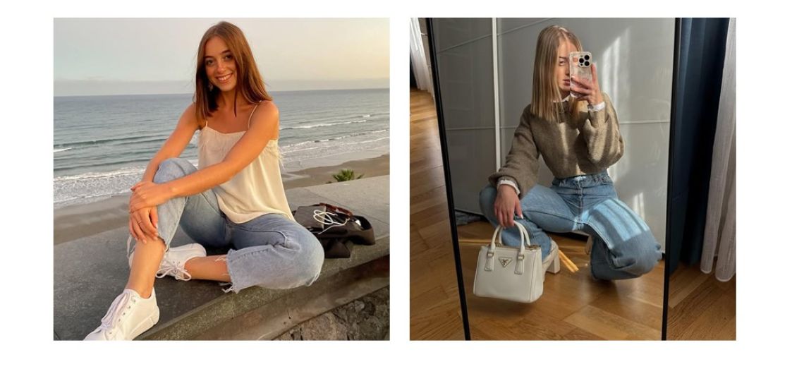Alba Pombo, experta en moda sobre cómo elegir los jeans si eres bajita: "el wide leg es el que más me gusta"