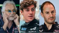 Briatore, Colapinto y Oliver Oakes