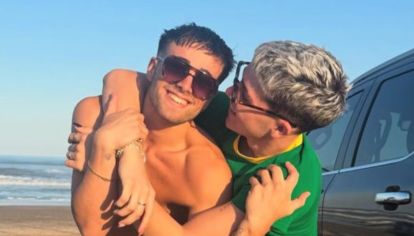 El hijo de Flor Peña se encuentra en pareja y lo anunció mediante redes sociales.