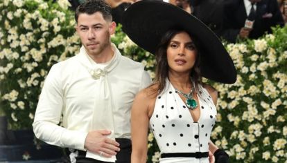 La Met Gala reúne a celebridades de todo el mundo y la pareja indioamericana demuestra su amor en la alfombra roja
