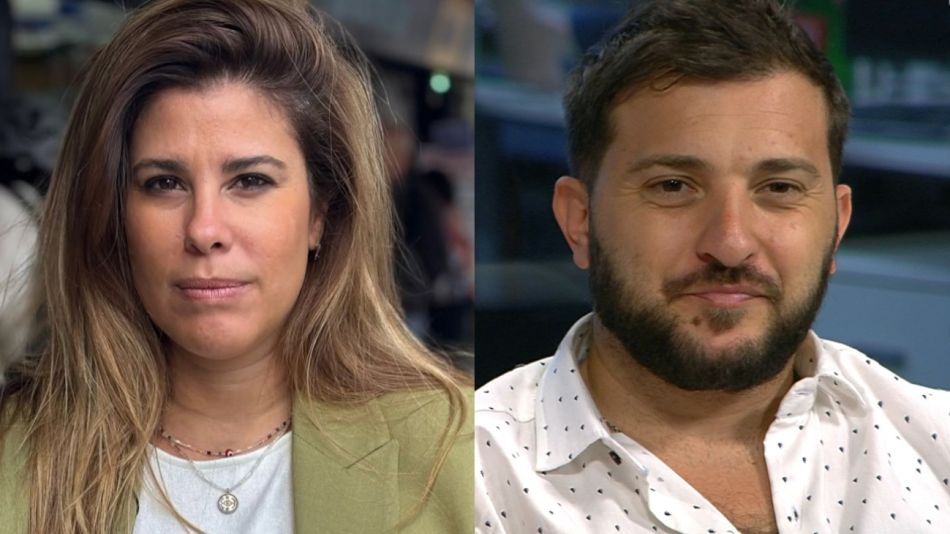 Cecilia Insinga y Diego Brancatelli