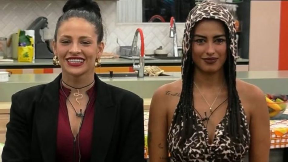 Chiara Mancuso y Luz Tito en Gran Hermano