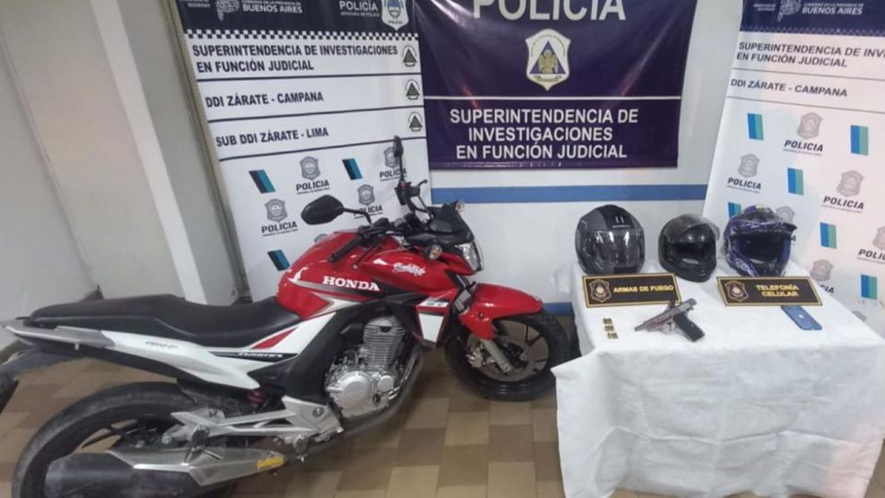 Detuvieron a los motochorros de la Ruta 8