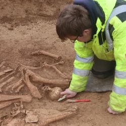 Se trata de un cementerio de 1.800 años de antigüedad. 