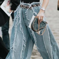 Total denim.