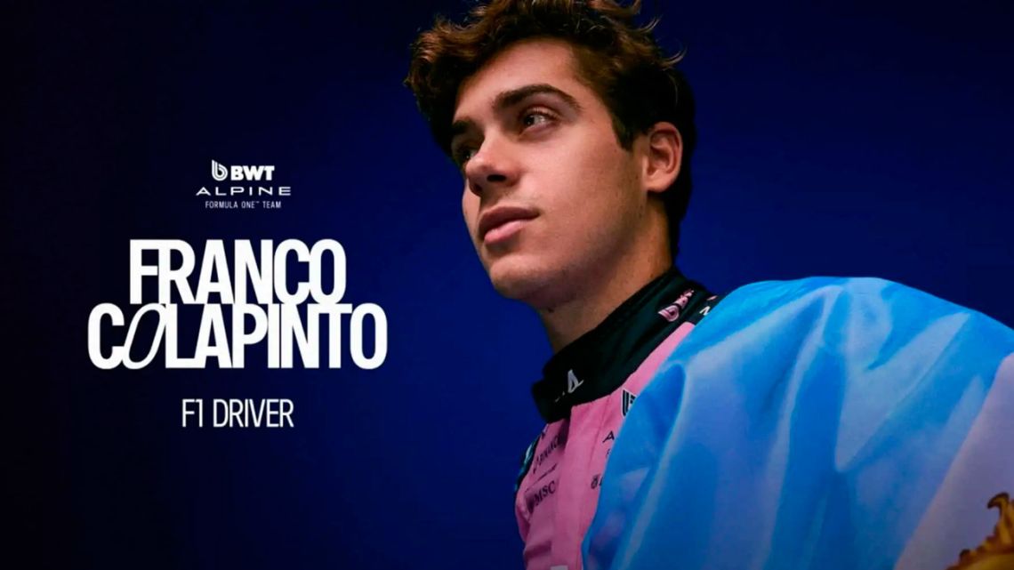 Franco Colapinto will drive for Alpine for the next five Formula One races.