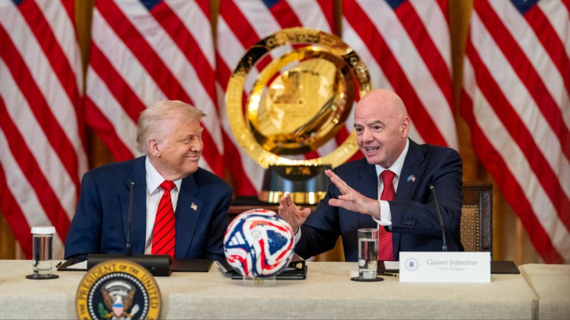 Donald Trump y Gianni Infantino comenzaron los preparativos para los Mundiales en Estados Unidos