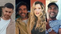 Gastón Soffritti, Nicolás Cabré, Laurita Fernández, Claudio "Peluca" Brusca