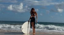 Juliana Awada y las paradisíacas vacaciones en el Caribe 