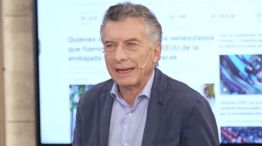 Mauricio Macri dormido entrevista infobae