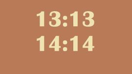 13:13 y 14:14: hora espejo negativas, cómo interpretar el mensaje y recibir las advertencias