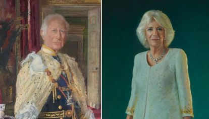Tanto el padre de Harry y William como la reina consorte fueron pintados por Peter Kuhfeld y Paul Benney. Pero más allá del retrato, una serie de ocultos significados rodean a estas pinturas. 