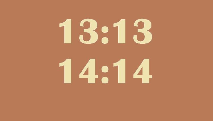 13:13 y 14:14: hora espejo negativas, cómo interpretar el mensaje