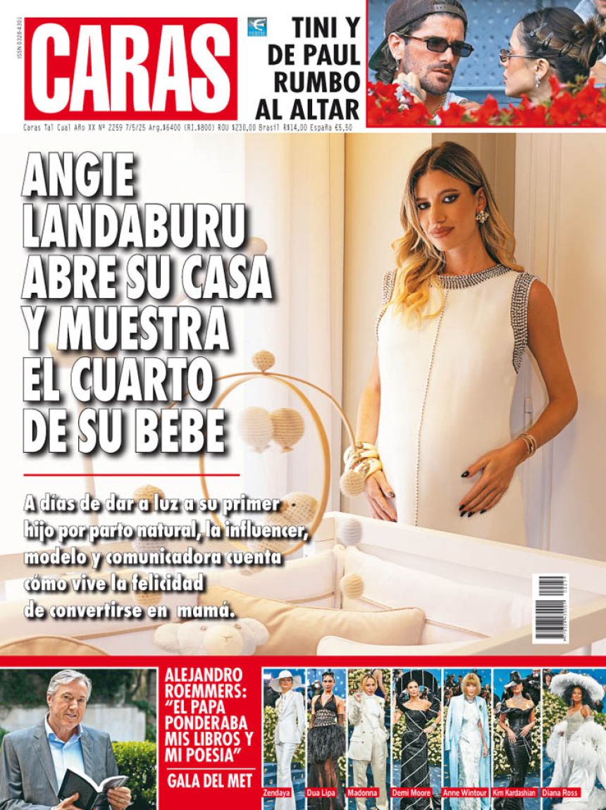 ANGIE LANDABURU ABRE SI CASA Y MUESTRA EL CUARTO DE SU BEBÉ.