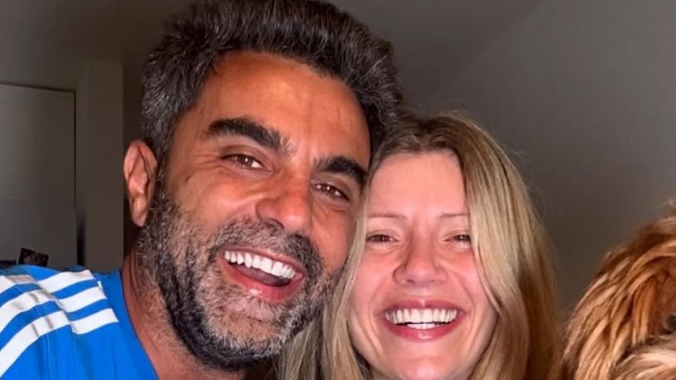 Laurita Fernández y Claudio Brusca
