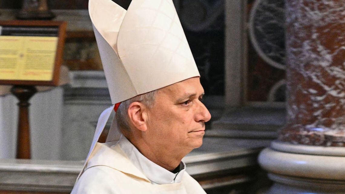 US cardinal Robert Francis Prevost, the new Pope Leo XIV.
