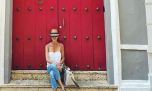 Jeans al estilo Juliana Awada: skinny, Oxford y total denim con sello chic