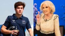 Franco Colapinto y Mirtha Legrand