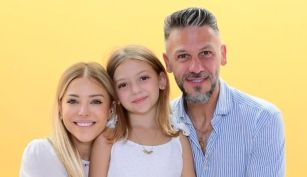 Evangelina Anderson, Emma y Martín Demichelis 
