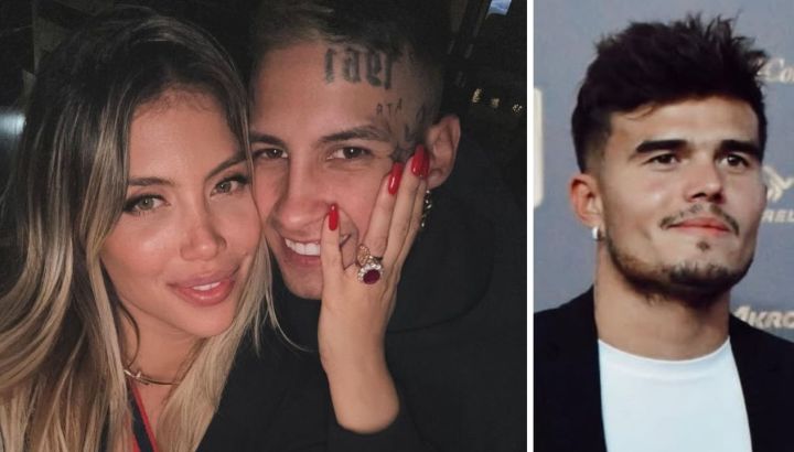 El irónico comentario de L-Gante a Daniel Guzmán Jr, el nuevo pretendiente de Wanda Nara: “Le mando saludos”