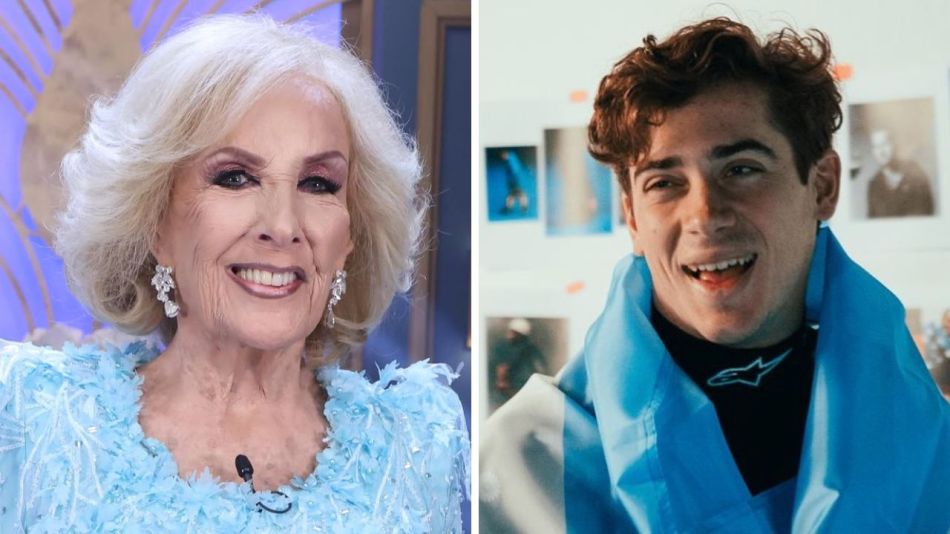 Mirtha Legrand, Franco Colapinto