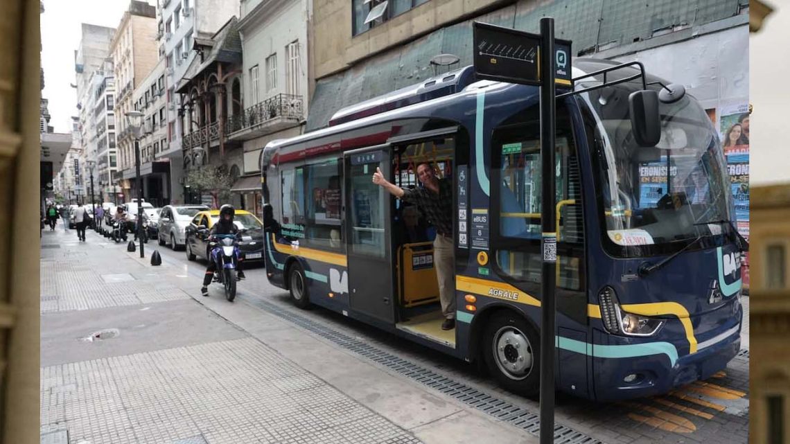 Electric buses hit the streets of Buenos Aires City.