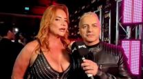 Ángel de Brito y Nancy Pazos en la fiesta de LAM