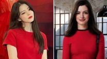Han Soo Hee y Anne Hathaway