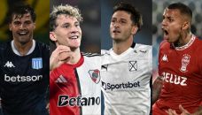 Triunfos de River, Racing, Independiente y Huracán