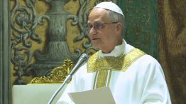 El Papa León XIV dio su primera misa 