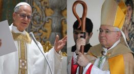 León XIV y el arzobispo de Los Ángeles, José Gómez 20250509