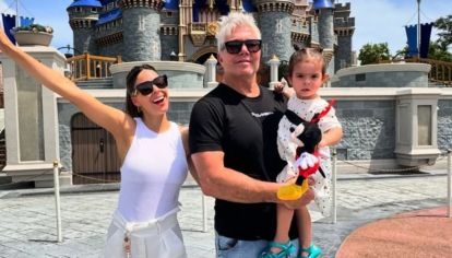 El abogado le hizo un show de magia a su pequeña hija, y demostró otra de sus pasiones. 