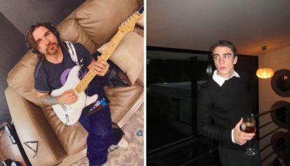 Juanes y su hijo, Dante