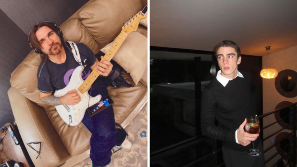 Juanes y su hijo, Dante