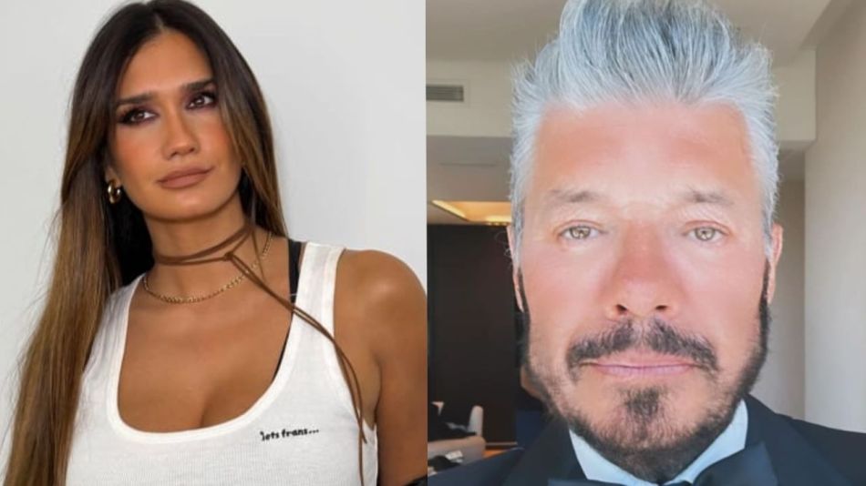 Momi Giardina y Marcelo Tinelli