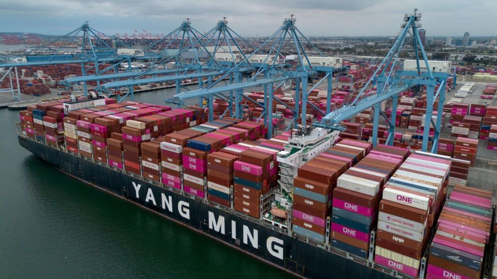 Operations At The Ports of Los Angeles And Long Beach Amid US-China Trade War