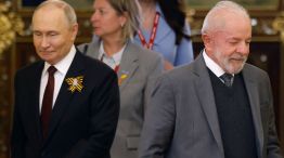 20250510 Vladimir Putin y Lula da Silva, en el Kremlin de Moscú