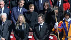100525_milei_karina_funeral_papa_europapress_g