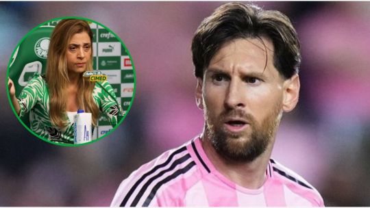 “No es un problema jugar contra Messi”: La picante declaración de la presidenta del Palmeiras antes del Mundial de Clubes