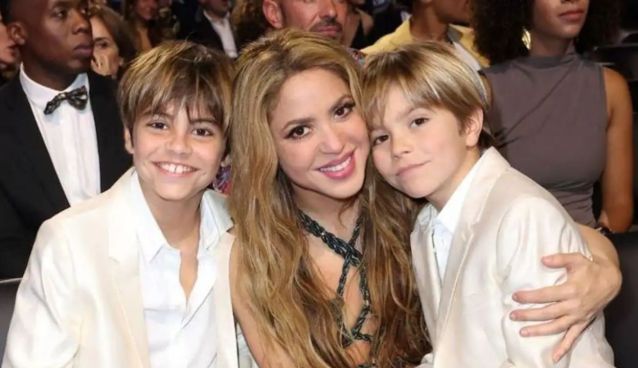 Milan, Shakira y Sasha