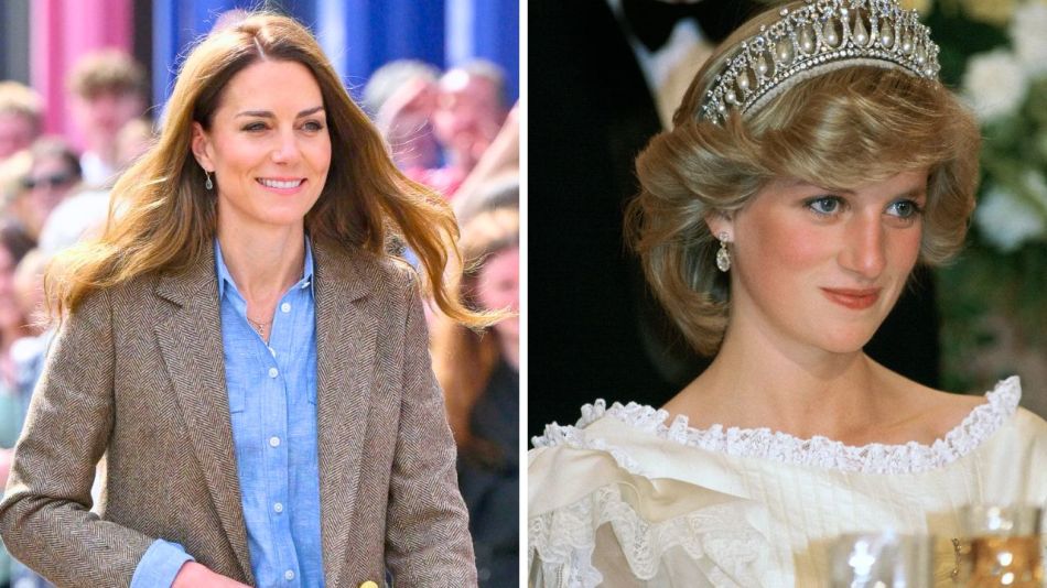 Kate Middleton y Lady Di