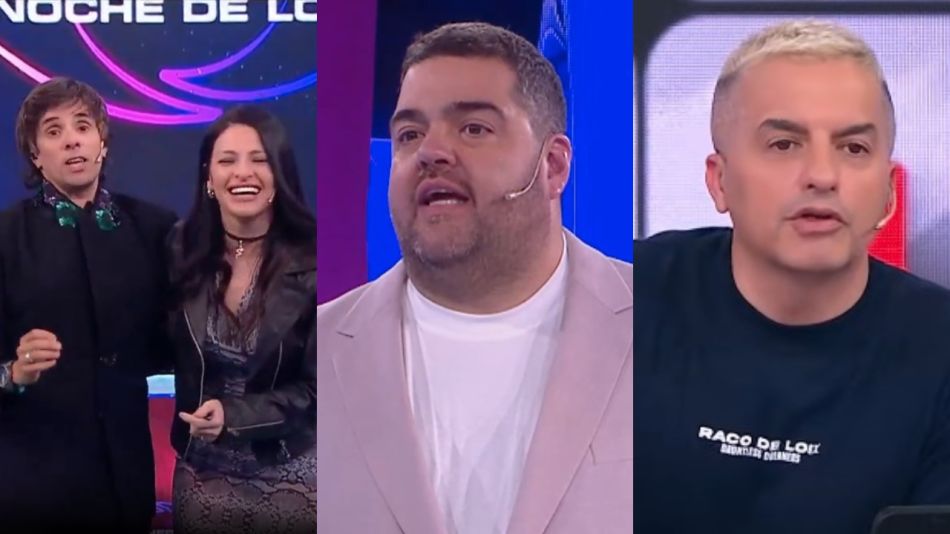 Robertito Funes Ugarte, Chiara Mancuso, Darío Barassi y Ángel de Brito