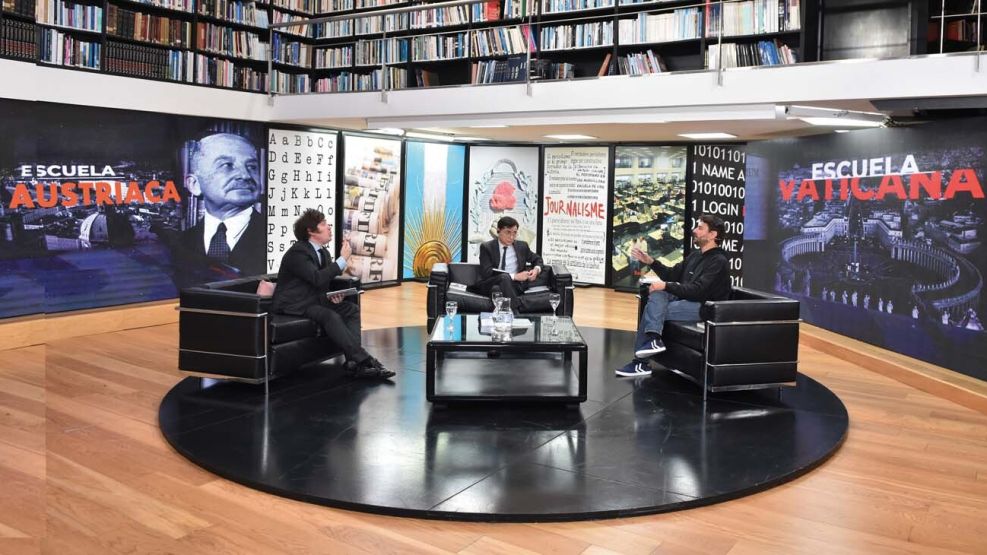 Enfrentamiento Grabois y Milei