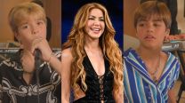 Shakira y sus hijos, Milan y Sasha