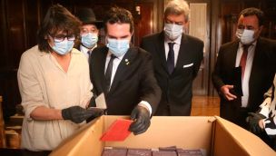 Descubrieron cajas nazis en el archivo de la Corte Suprema de Justicia