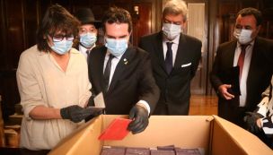 Descubrieron cajas nazis en el archivo de la Corte Suprema de Justicia